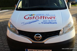 Fahrzeugbeschriftung Gstottner                        